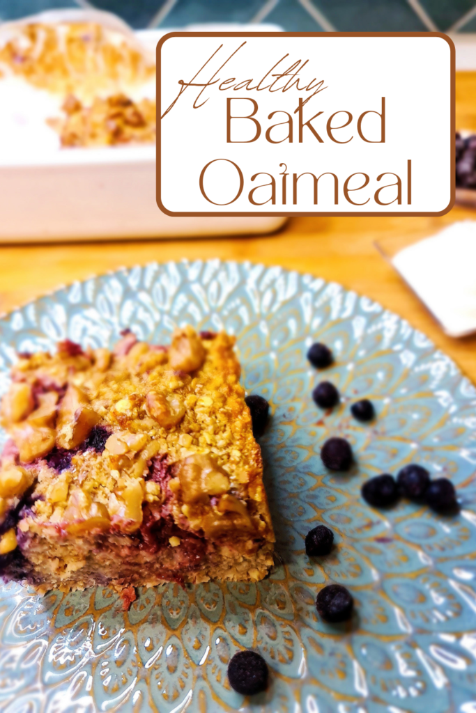 Healthy baked oatmeal